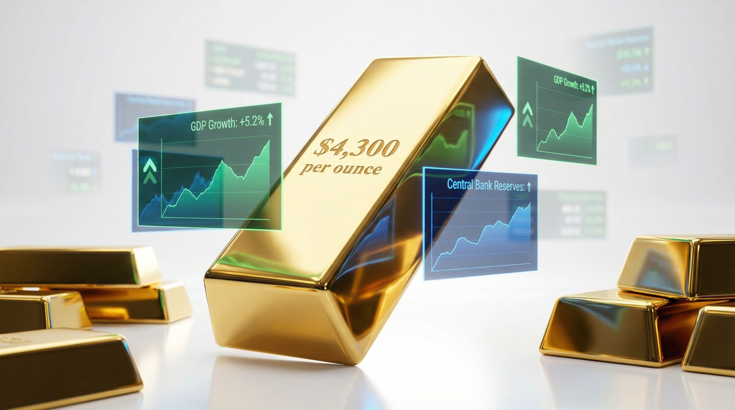 Gold Climbs To Fresh Records As Traders Shrug Off Hot GDP And Price In Risk