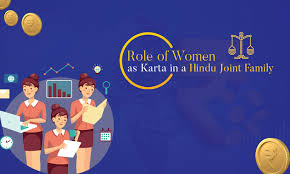 Why a daughter but not a wife can be a karta of an HUF
