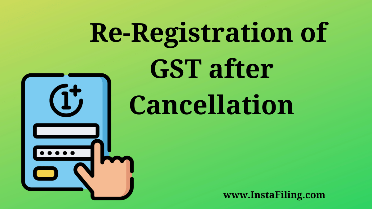 Documentation Required for Reactivating GST Registration